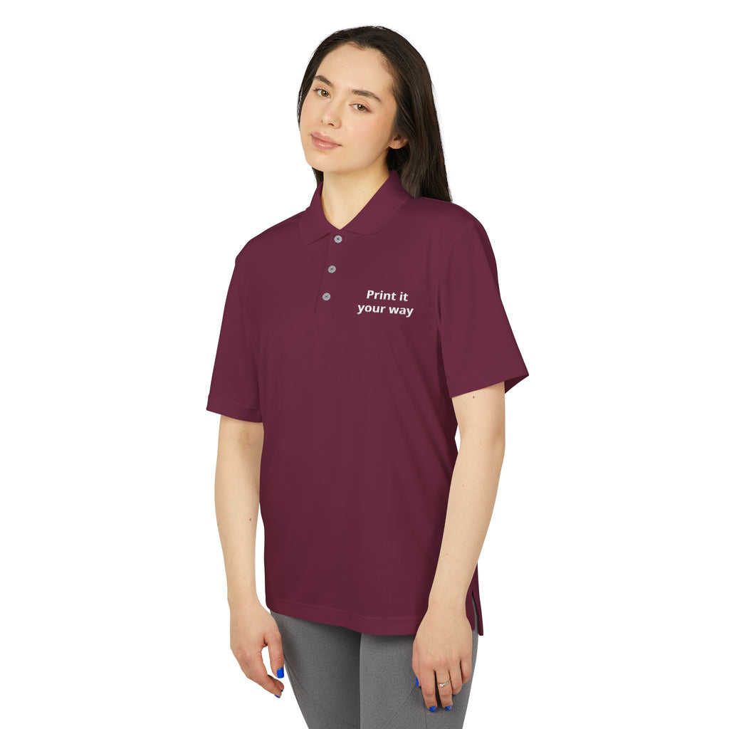 Performance Polo Shirt — Lightweight Athletic Golf & Tennis Polo