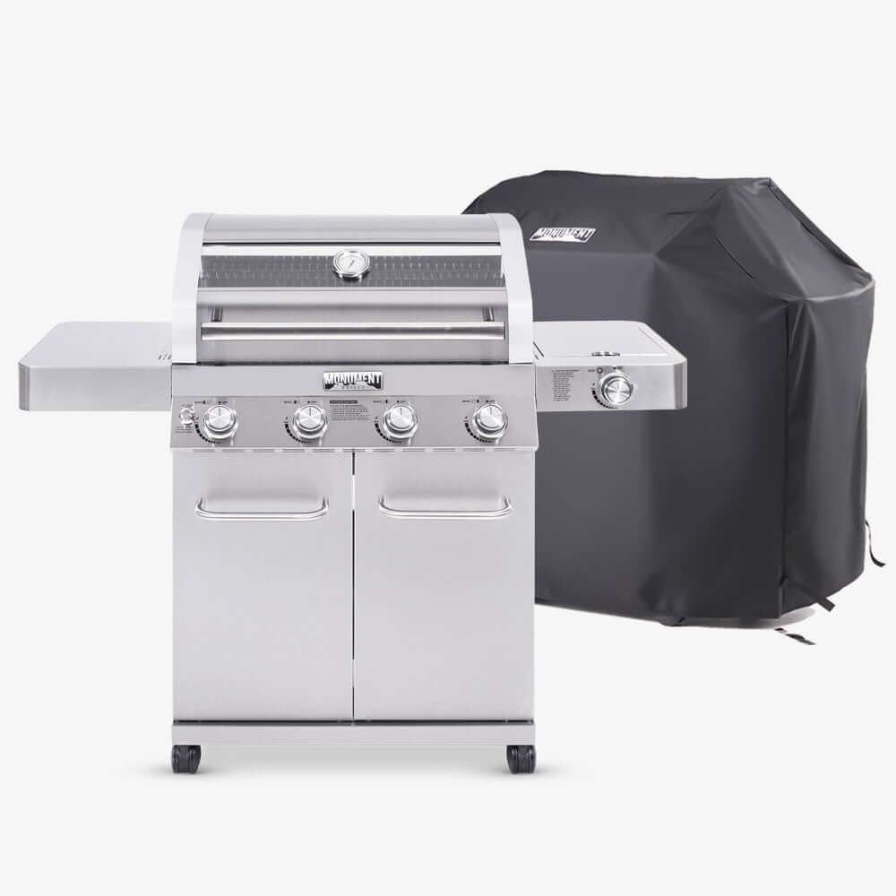 Monument Grills 41847NG | Stainless Natural/Propane Gas Grill