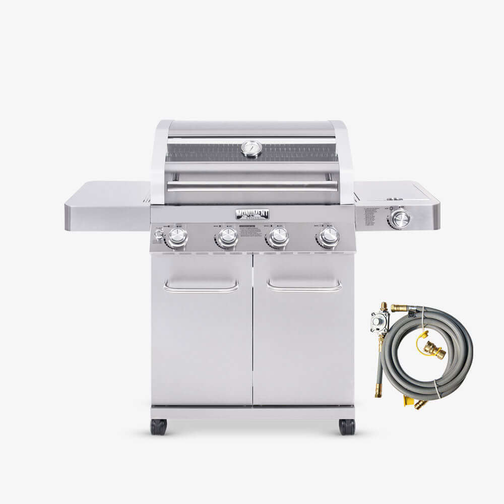 Monument Grills 41847NG | Stainless Natural/Propane Gas Grill