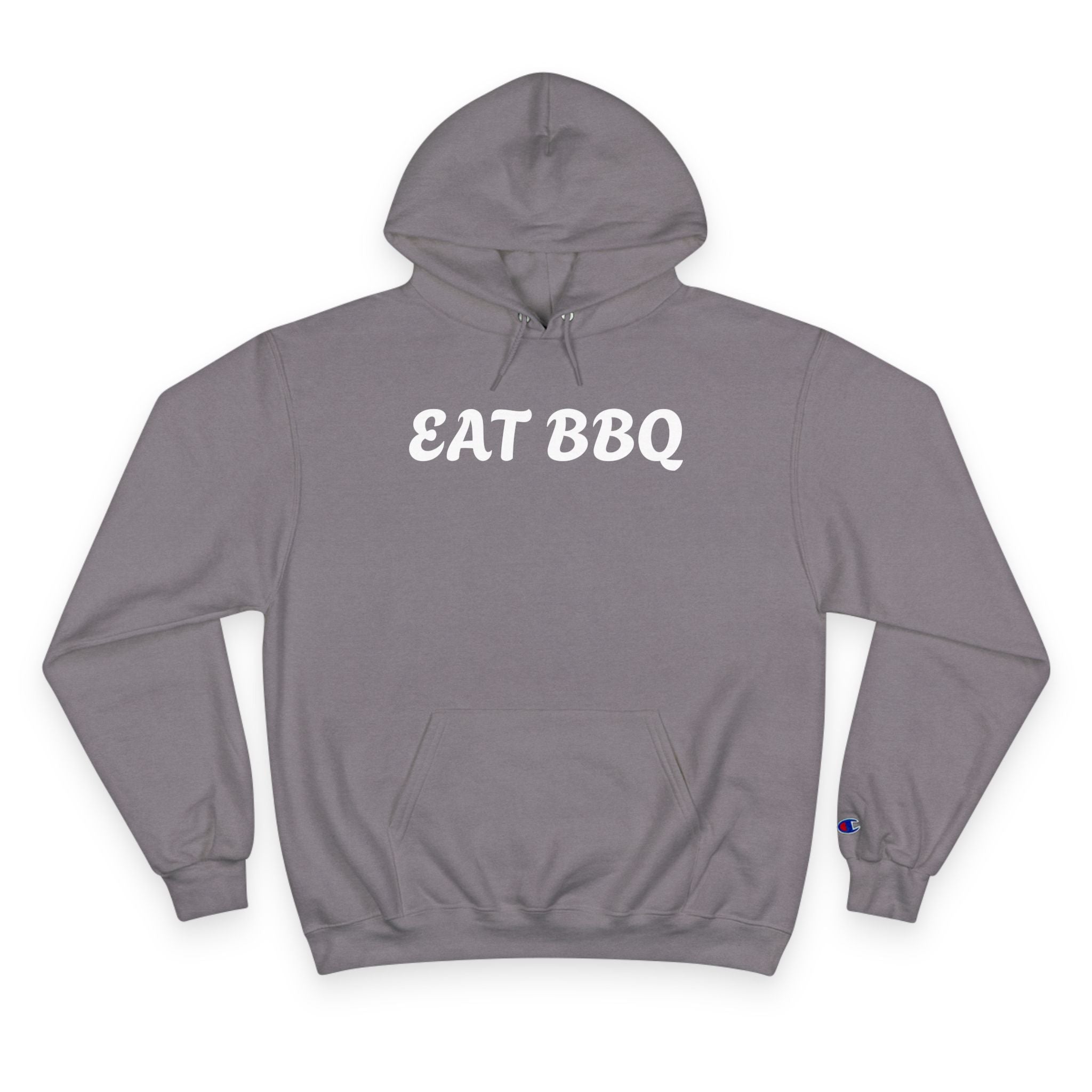 Eat BBQ Hoodie — Casual pullover by Champion