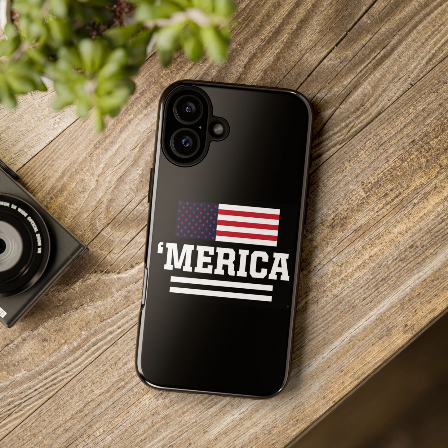 'Merica Phone Case – Patriotic American Flag iPhone Cover