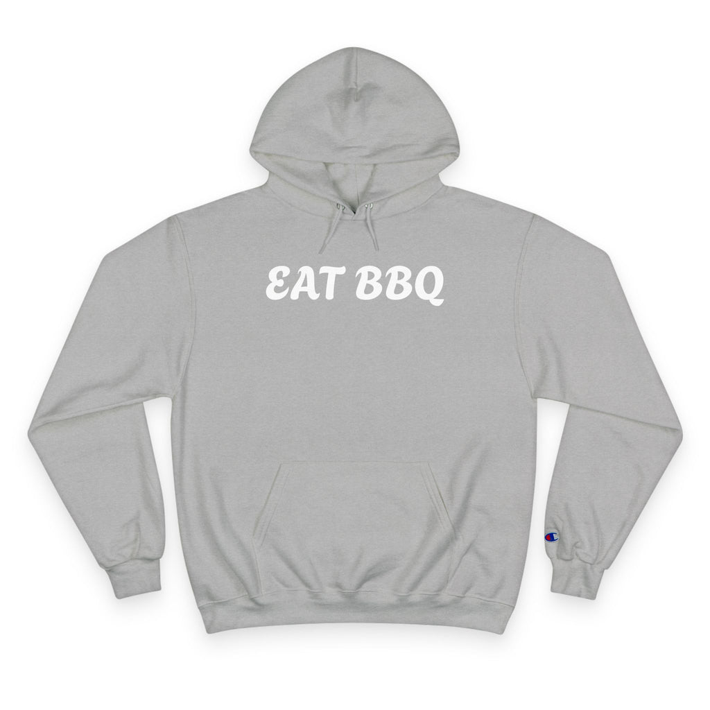 Eat BBQ Hoodie — Casual pullover by Champion