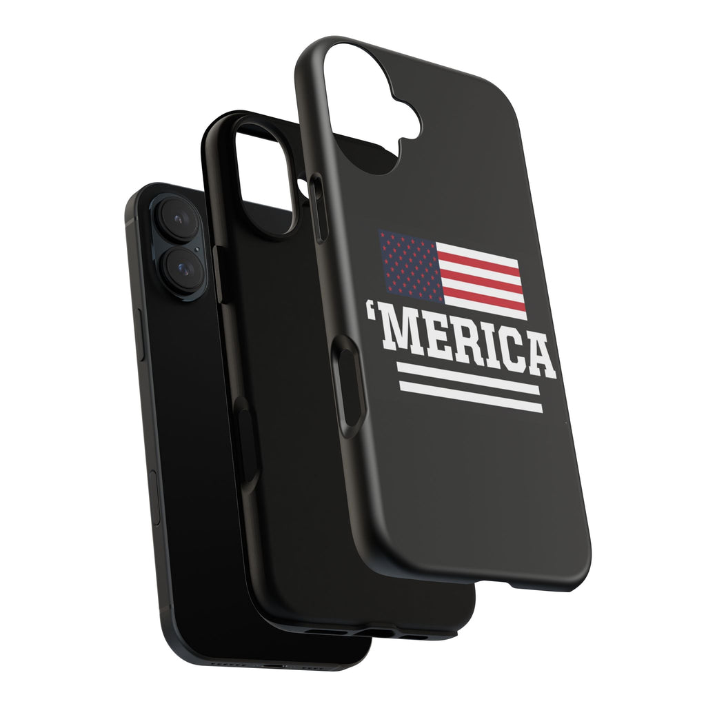 'Merica Phone Case – Patriotic American Flag iPhone Cover