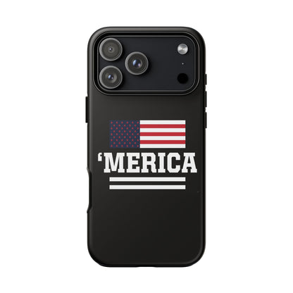 'Merica Phone Case – Patriotic American Flag iPhone Cover