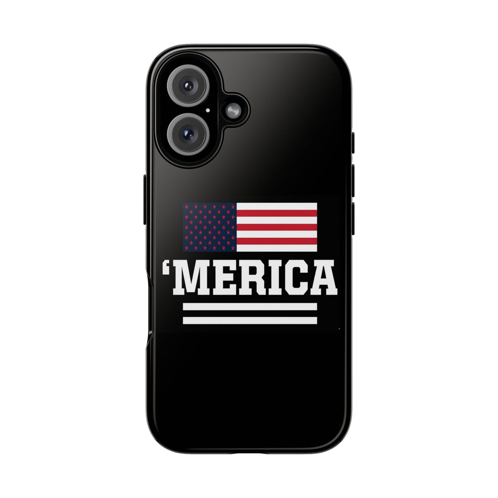 'Merica Phone Case – Patriotic American Flag iPhone Cover