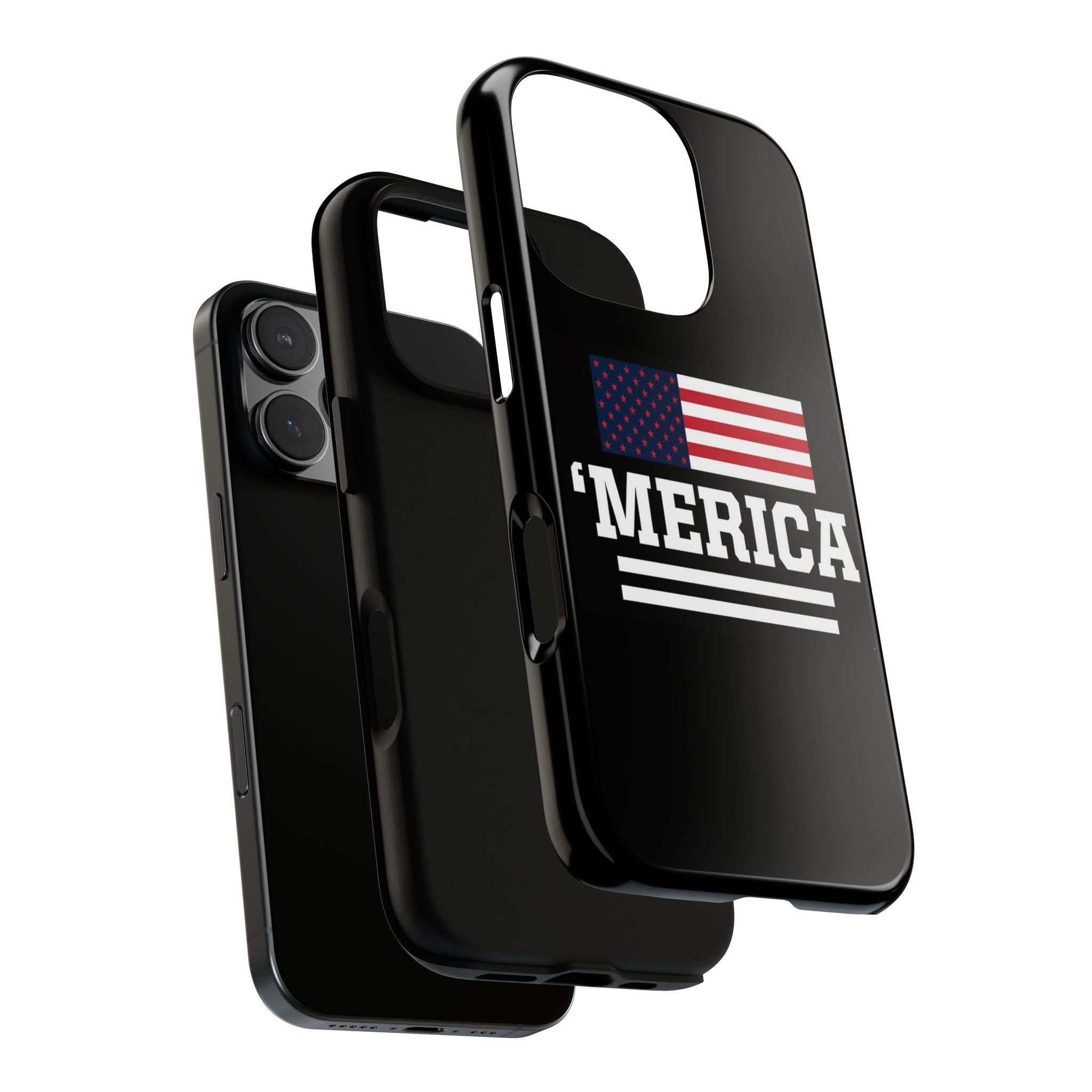 'Merica Phone Case – Patriotic American Flag iPhone Cover