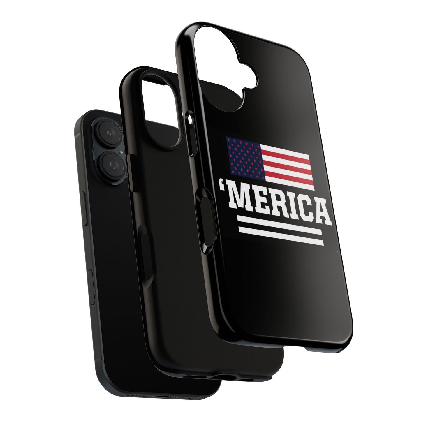 'Merica Phone Case – Patriotic American Flag iPhone Cover