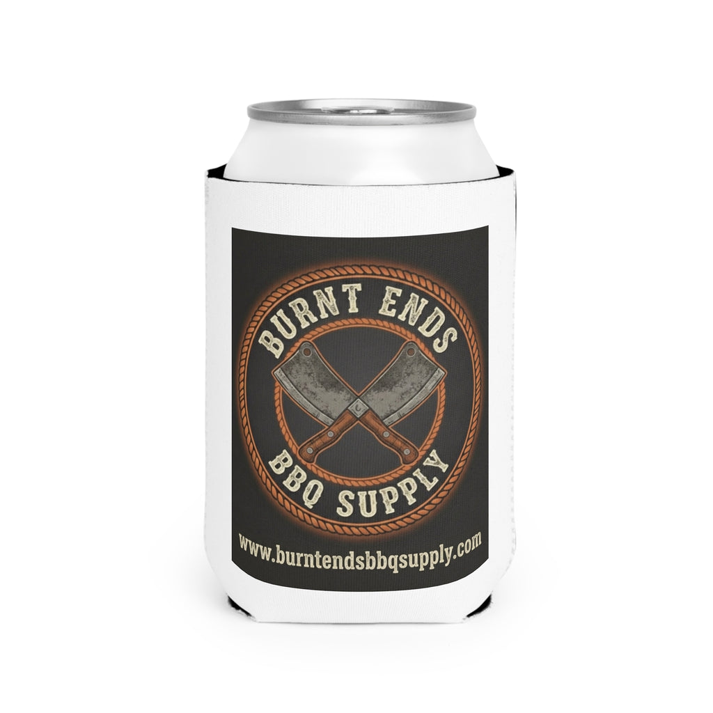 BBQ Can Cooler Sleeve — "Burnt Ends BBQ Supply" Logo Koozie
