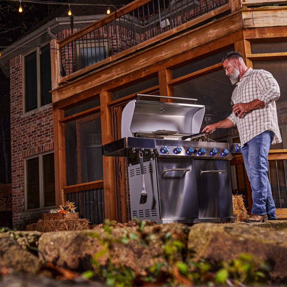 Monument Grills 77352 | Full Stainless Propane Gas Grill