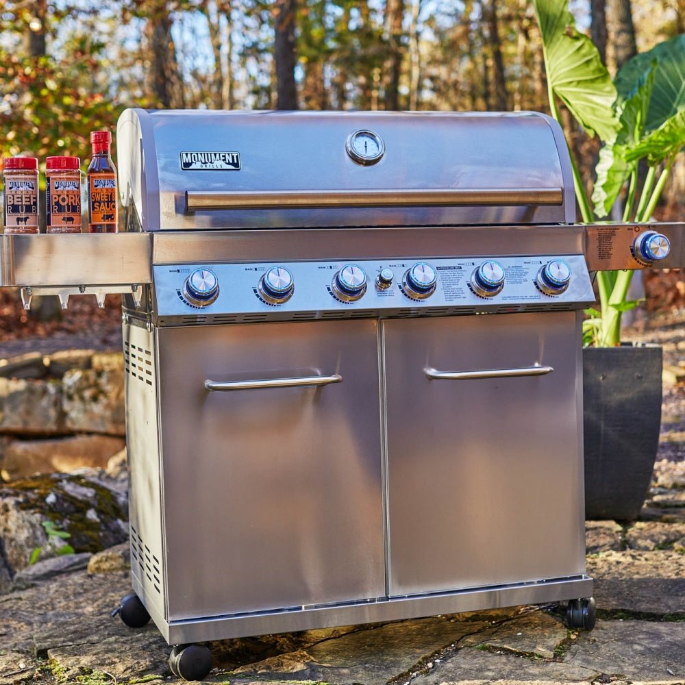 Monument Grills 77352 | Full Stainless Propane Gas Grill