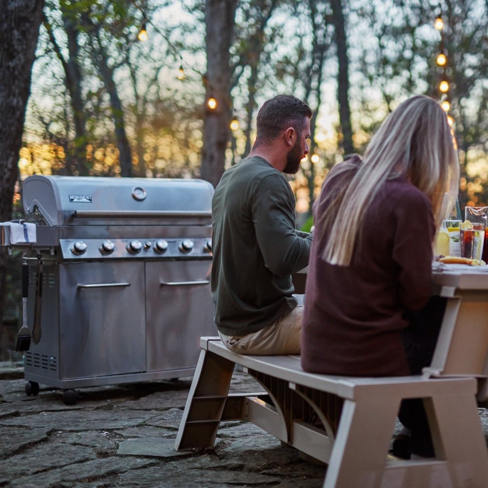 Monument Grills 77352 | Full Stainless Propane Gas Grill
