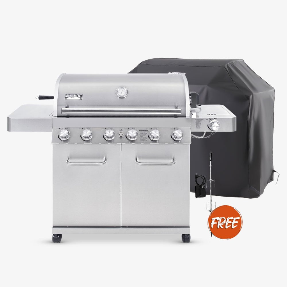 Monument Grills 77352 | Full Stainless Propane Gas Grill