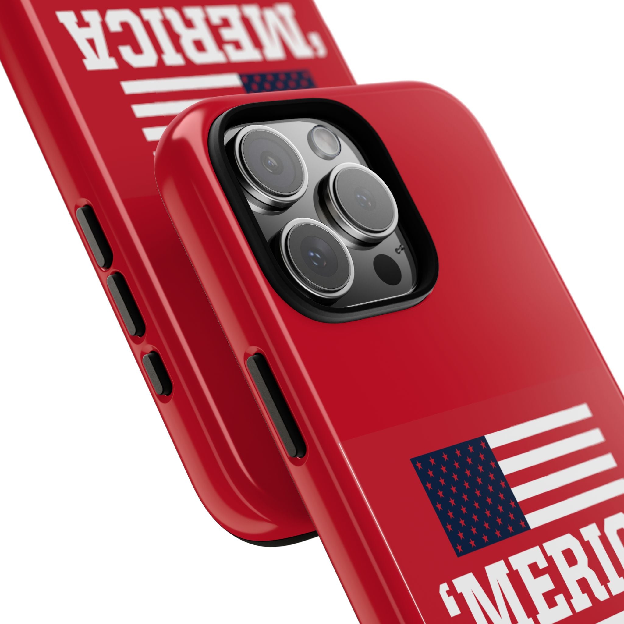 Phone Case - 'MERICA Flag Tough Case (Patriotic American Flag Phone Cover)