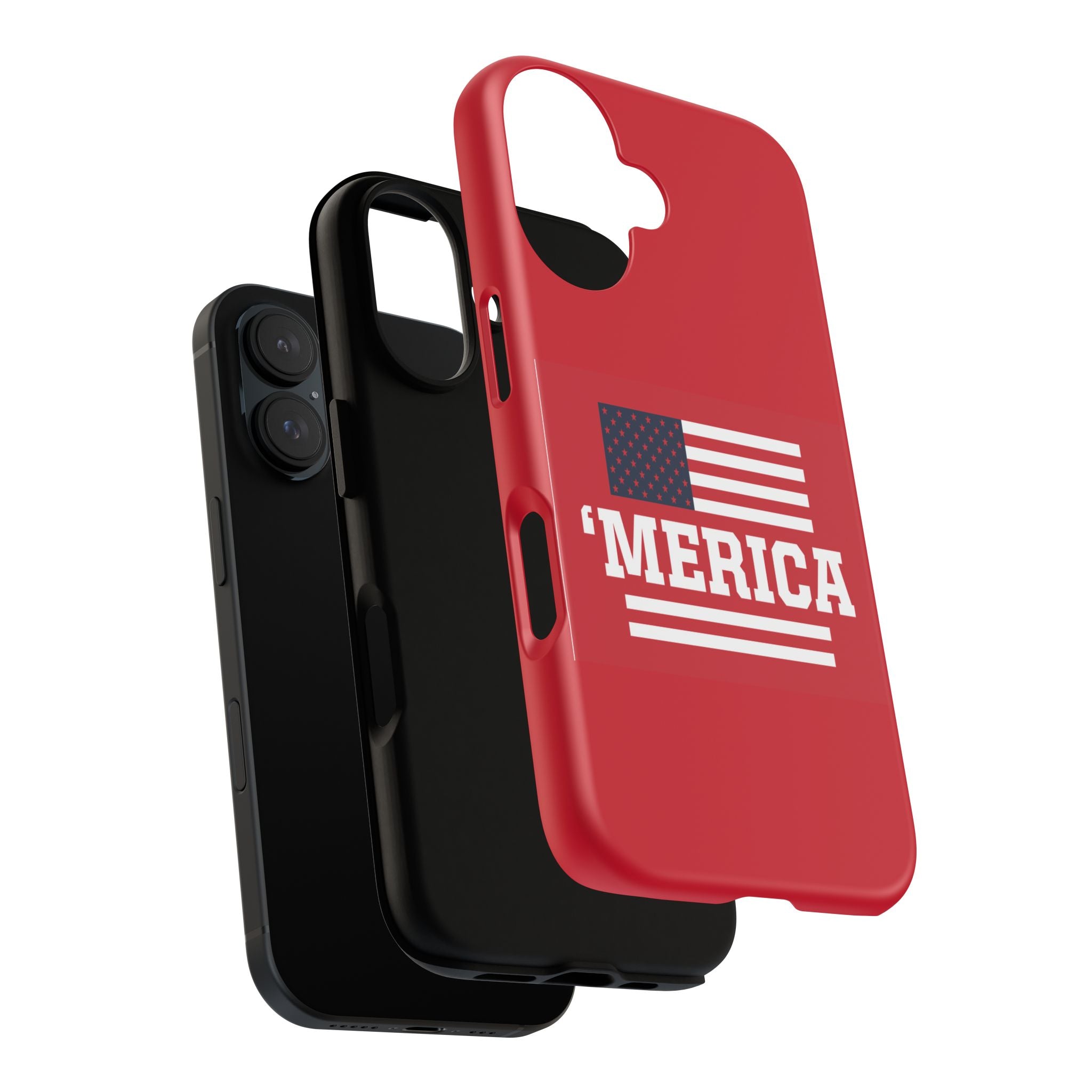 Phone Case - 'MERICA Flag Tough Case (Patriotic American Flag Phone Cover)