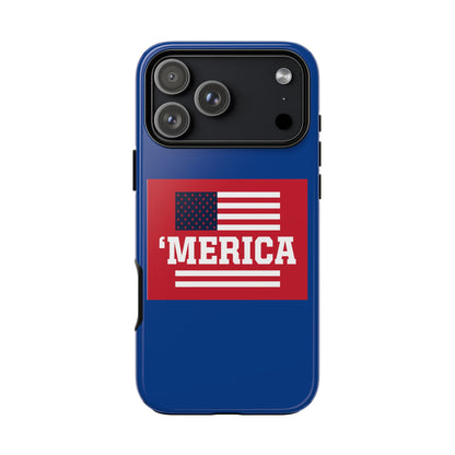 'Merica Flag Phone Case - Patriotic Tough iPhone Case