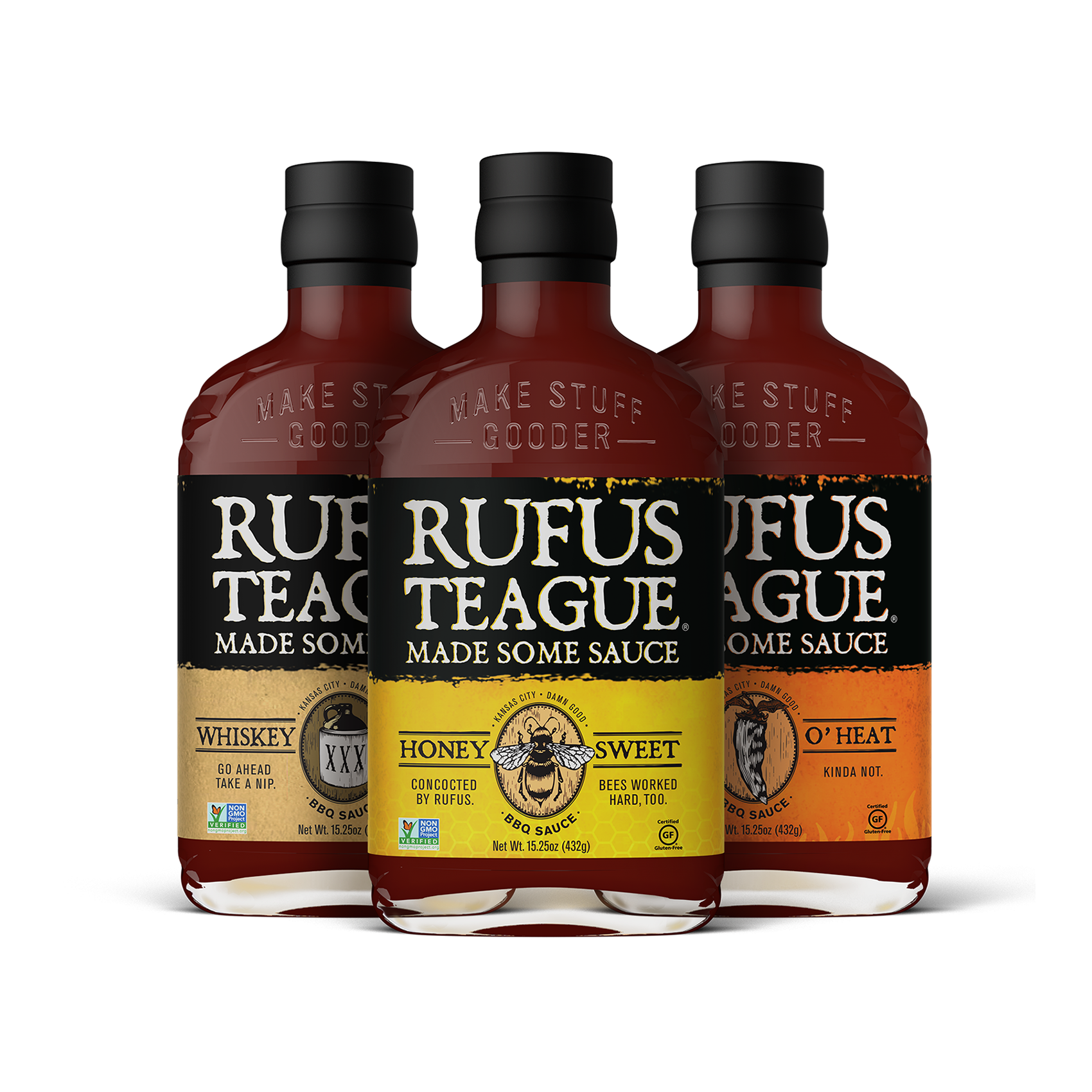 The BIG 3 BBQ Sauces