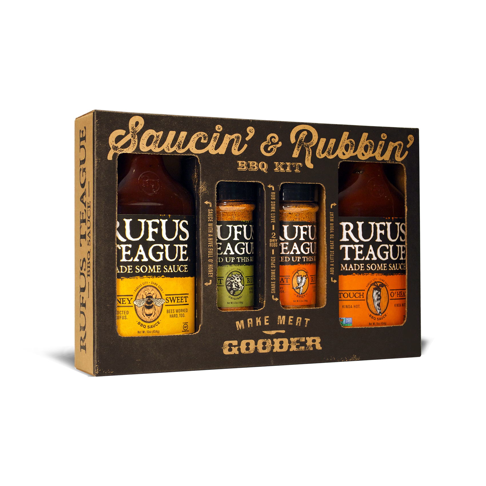 SAUCIN' & RUBBIN' KIT
