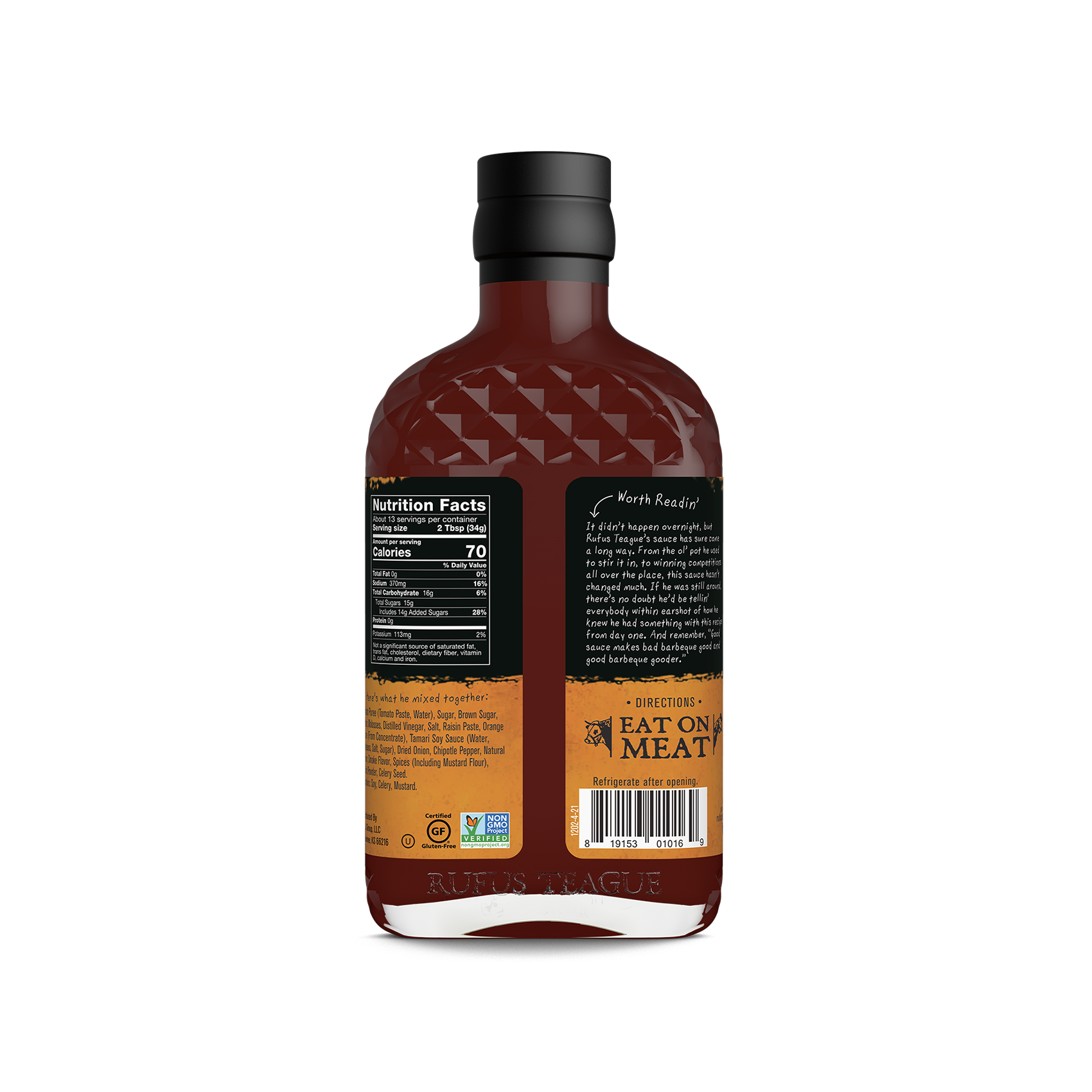TOUCH O' HEAT BBQ SAUCE