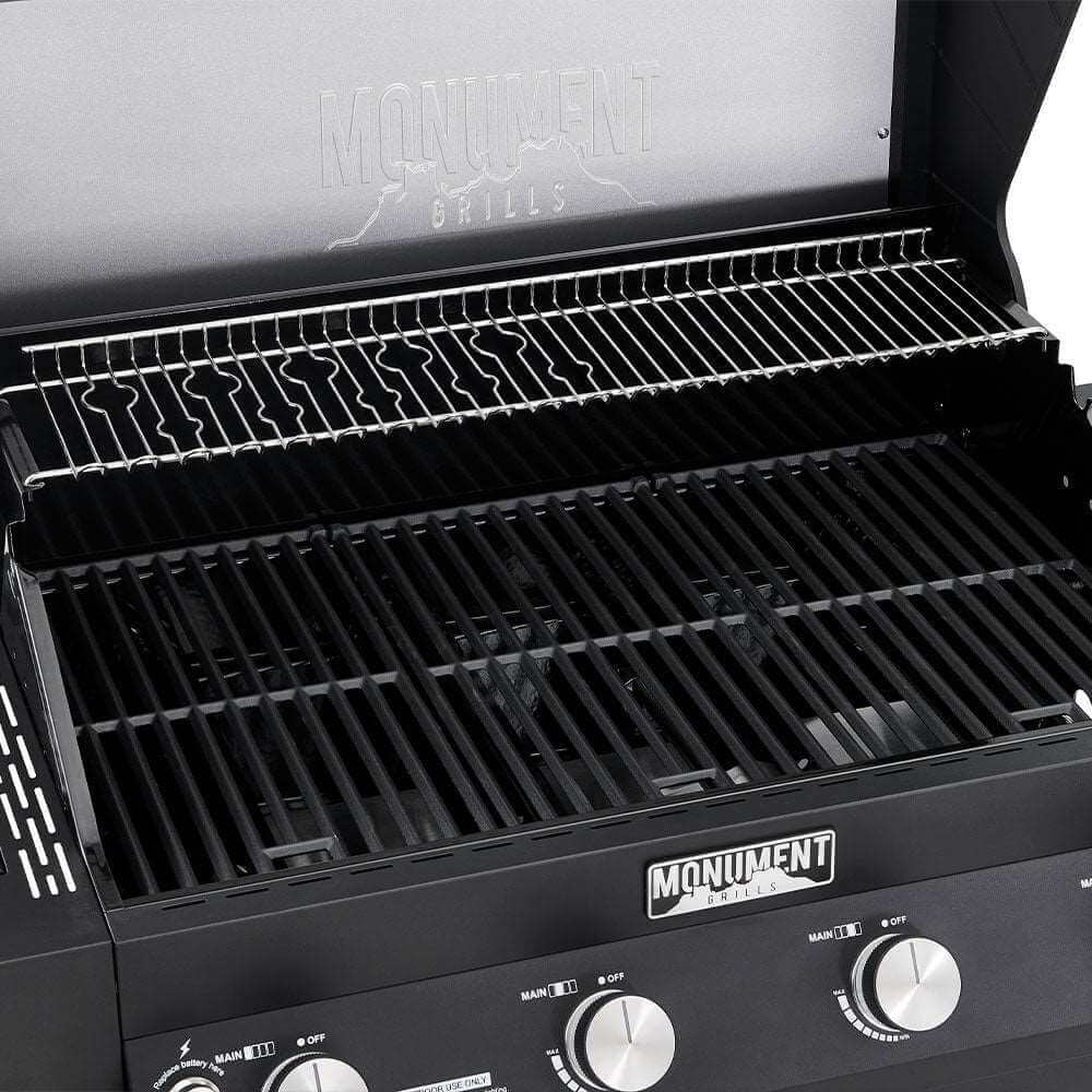 Monument Grills Denali 425 | Black Smart Tech Propane Gas Grill