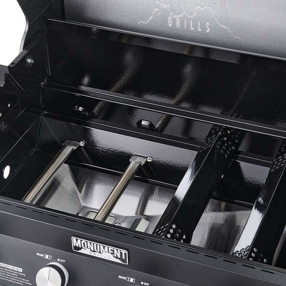 Monument Grills Denali 425 | Black Smart Tech Propane Gas Grill