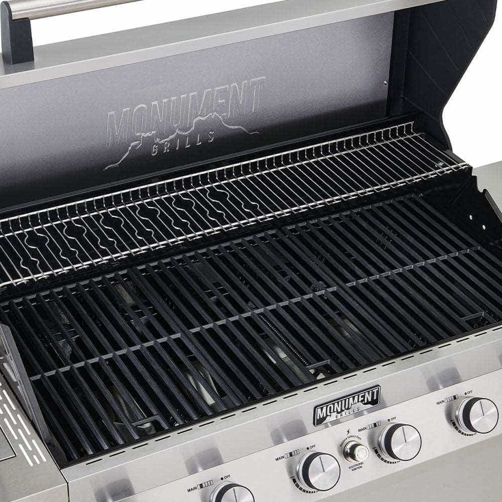 Monument Grills Denali 605 | Stainless Smart Tech Natural/Propane Gas Grill