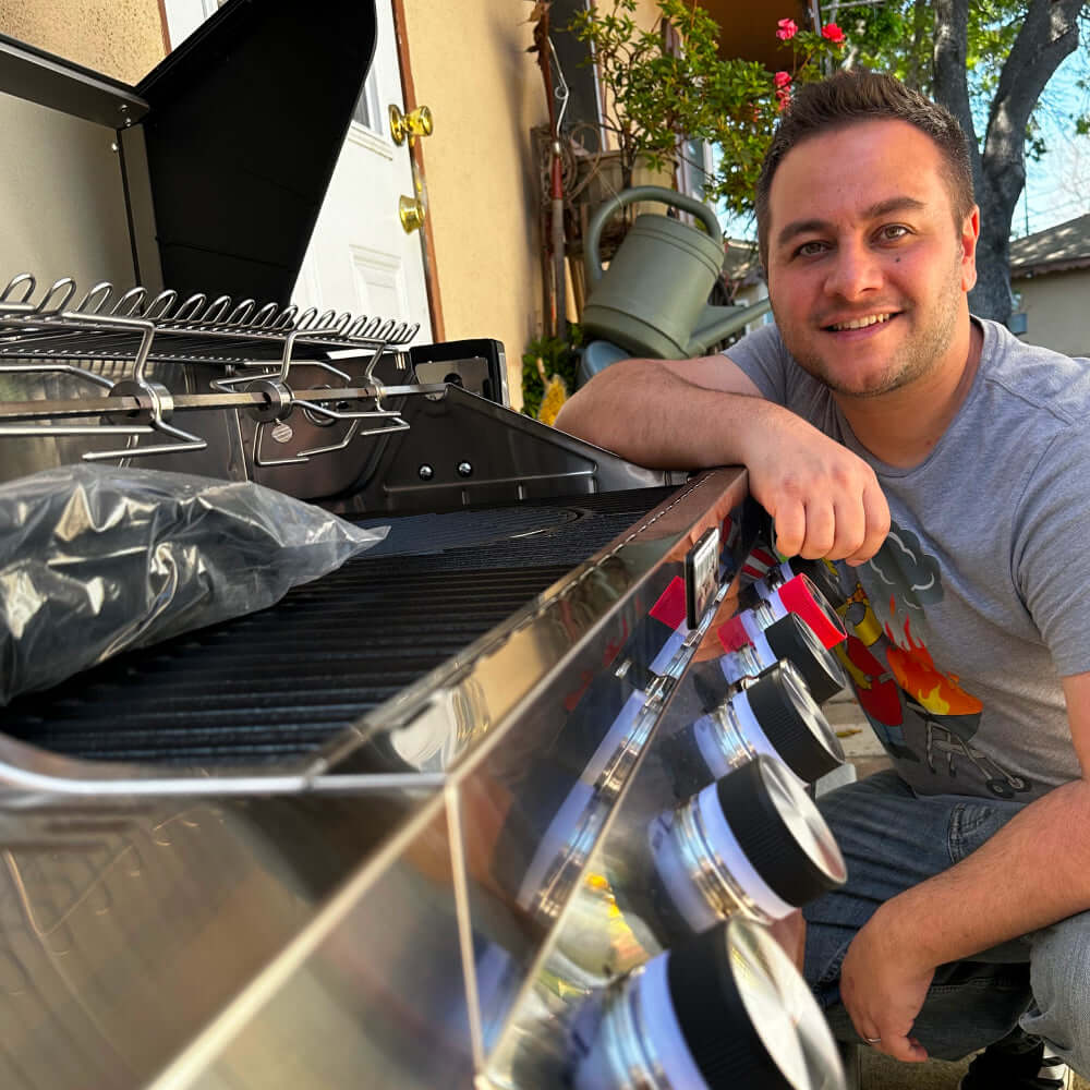 Monument Grills Denali 605Pro | Stainless Smart Propane Gas Grill
