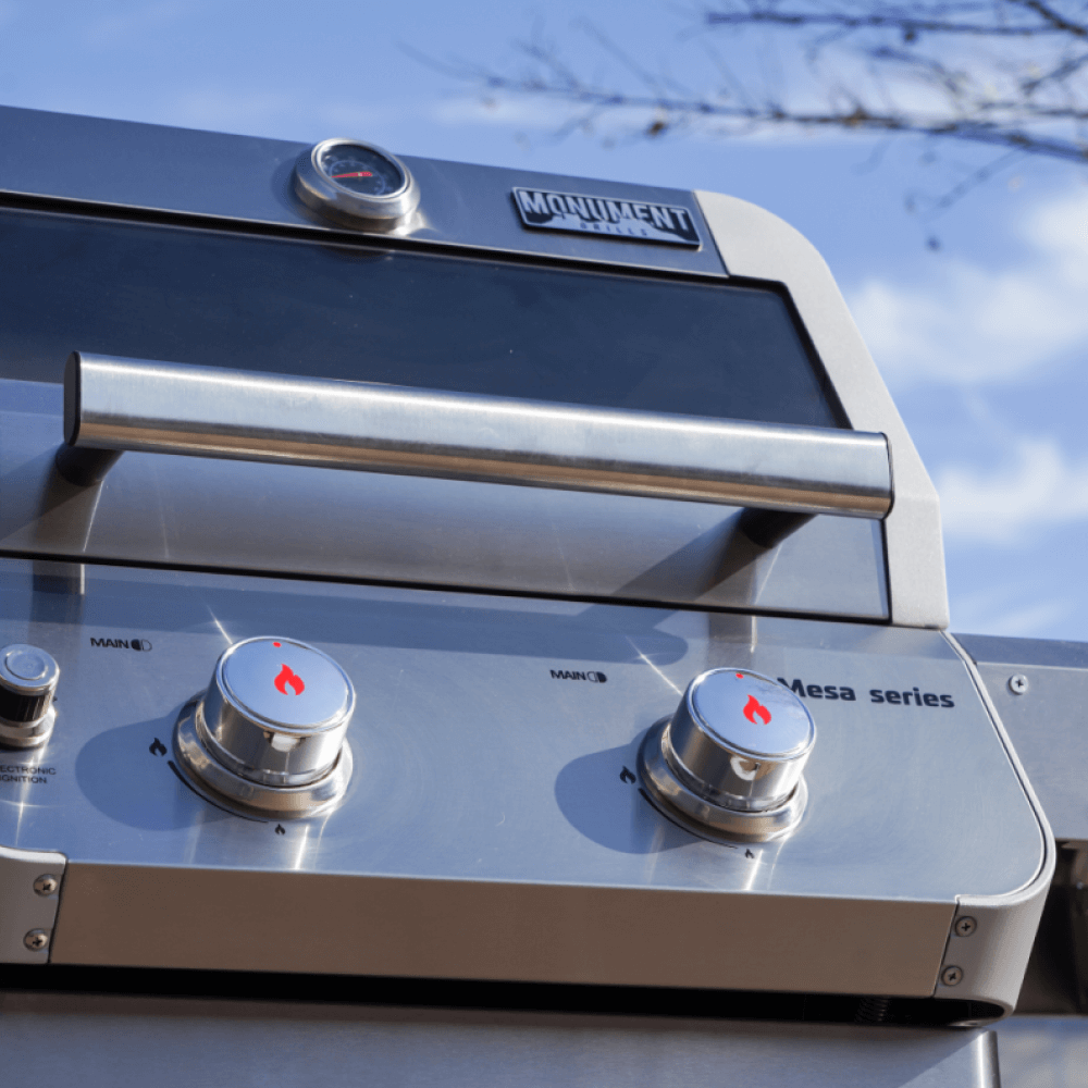 Monument Grills Mesa 200S | Foldable Stainless Gas Grill