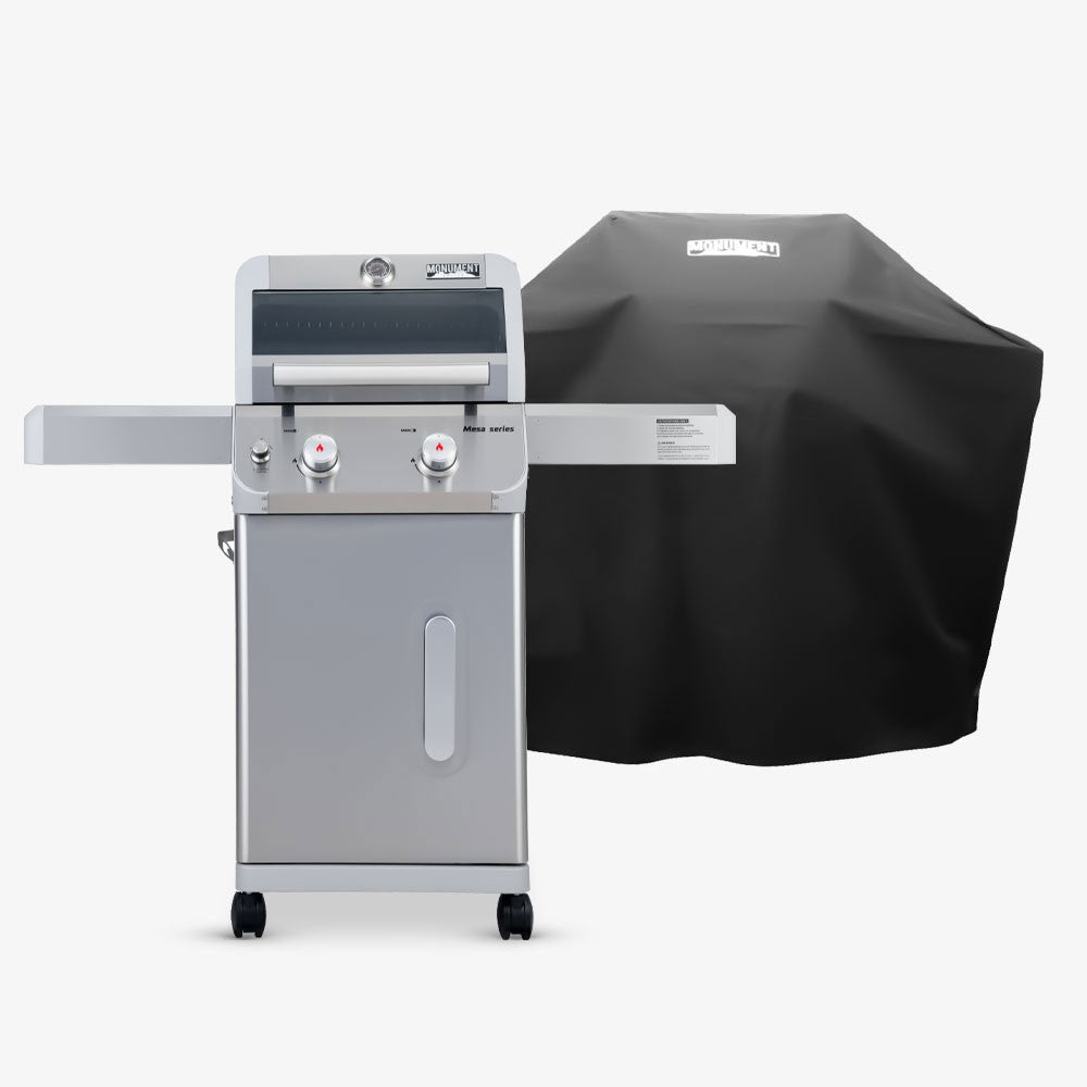 Monument Grills Mesa 200S | Foldable Stainless Gas Grill