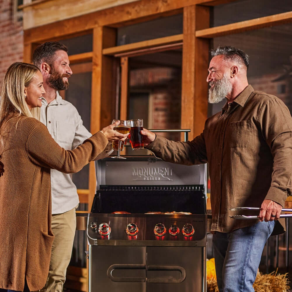 Monument Grills Mesa 415BZNG | Stainless Natural Gas Grill
