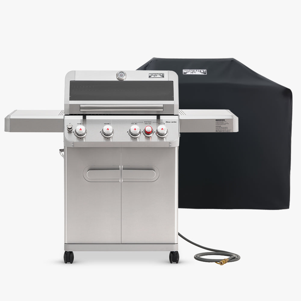Monument Grills Mesa 415BZNG | Stainless Natural Gas Grill
