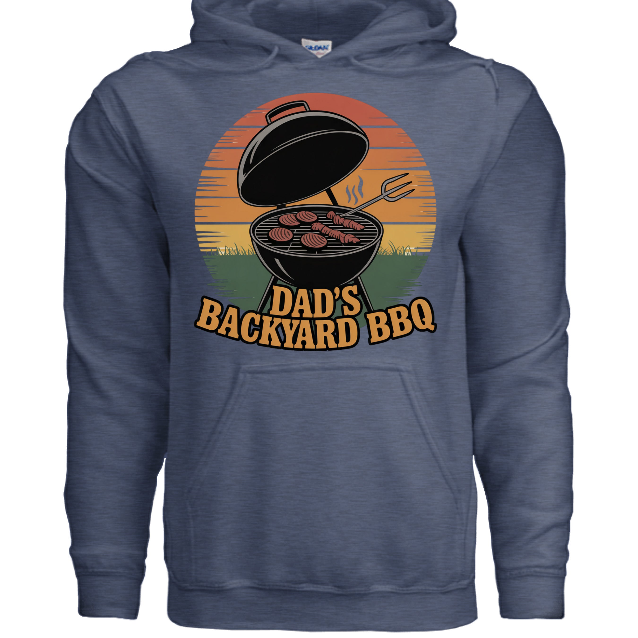 Heather Sport Dark Navy - FRONT